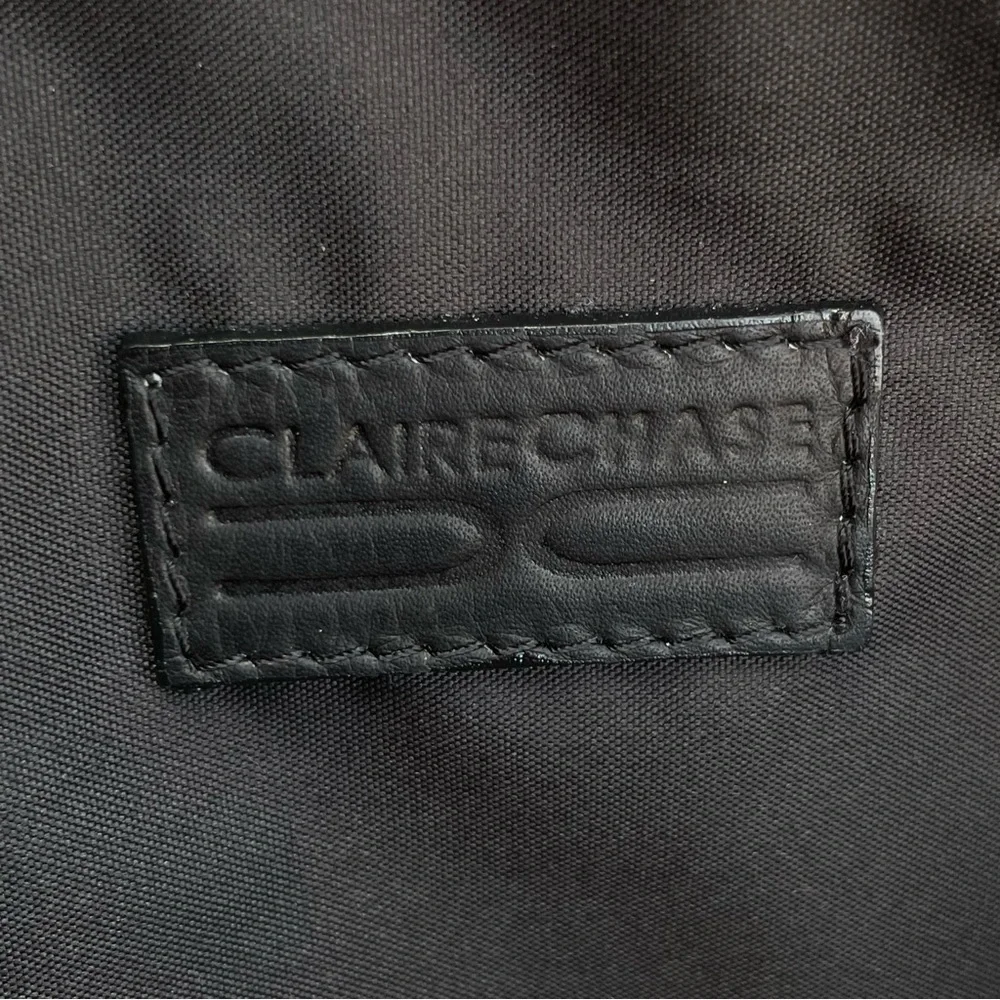 Claire Chase 💼 Genuine Leather JUMBO EXECUTIVE BRIEFCASE in Black